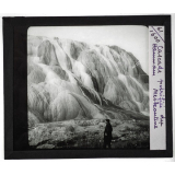 Algérie, Tunisie, Maroc. Cascade petrifiée du Hammam Meskoutine.