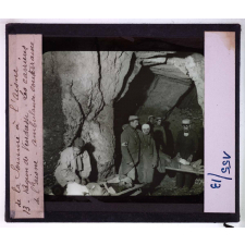 De la Somme à l'Aisne. L'ancien front, septembre 1914- mars 1917. Région de Vendresse. Les carrières de l'Aisne. Ambulance souterraine.