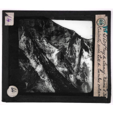 L'Auvergne (1re série.) Puy-de-Dôme. Puy de Sancy. Ravin, cinérites avec Lits de bombes volcaniques.