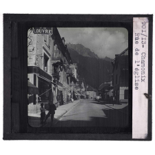 Chamonix et la vallée de l'Arve. Chamonix. Rue de l'église.