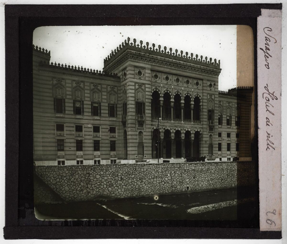 Yougoslavie. Sarajevo. Hôtel de ville.