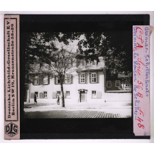 Goethe (II). Weimar. Schillerhaus. Weimar. La maison de Schiller.