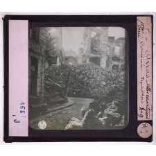 Villes martyres. Arras. Cathédrale. Façade Nord.