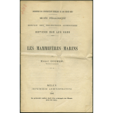 Les Mammifères marins. Notices sur les vues. 