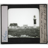 Terre-Neuve, Saint-Pierre et Miquelon. Pêche de la morue. Terre Neuve Phare de l'isthme.