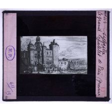 Histoire de Paris. I. Paris depuis la période gallo-romaine jusqu'à la fin du XIVè siècle. Sylvestre. Le grand châtelet de Paris (gravure).