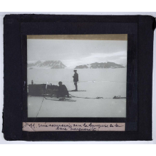 L'Expédition du Pourquoi pas? dans les régions arctiques sud-américaines. Une excursion sur la banquise de la baie Marguerite.