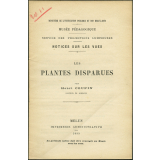 Les Plantes disparues. Notices sur les vues. 