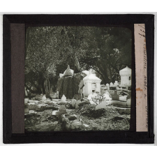 Algérie. Cimetière arabe.