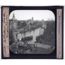 Hollande. Rotterdam. Vue du Leuvenhaven.