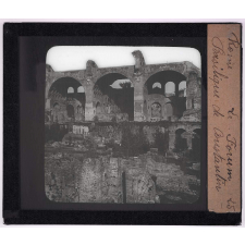 Europe pittoresque. Rome. Le Forum. Basilique de Constantin.