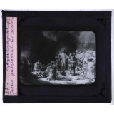 Rembrandt. Jésus guérissant les malades.
