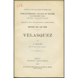 Vélasquez. Notices sur les vues.