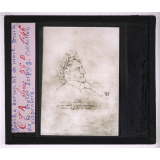 Goethe (II). Göethe sur son lit de mort. Dessin de Fr. Preller. Leipzig. Collection Kippenberg.