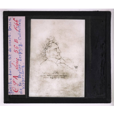 Goethe (II). Göethe sur son lit de mort. Dessin de Fr. Preller. Leipzig. Collection Kippenberg.
