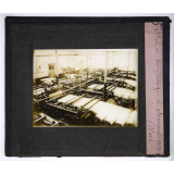 Le Tissage (premiers éléments). Atelier de parage à Armentières (Nord).