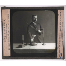 Optique et acoustique. Vibration des corps sonores. Exp. préparée. Ministère de l'Instruction Publique.