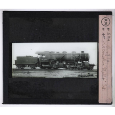 Silhouettes de locomotives. Locomotive Mallet Est.