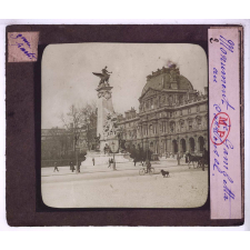 Guerre de 1870 - 3ème et 4ème parties. Monument de Gambetta au Carrousel.