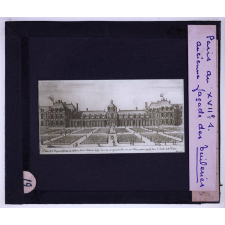 La Ville de Paris au XVIIème siècle. Ancienne façade des Tuileries.