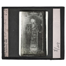 L'Art français des origines à 1800 - d'après les collections du Petit Palais (Exposition universelle de 1900). I. Moyen Âge et Renaissance. Effigie de Geoffroy Plantagenet, émail XIIe s.