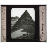 Géographie divers. Gunsight Peak. Glacier Park. Montana. La passe de Gansight.