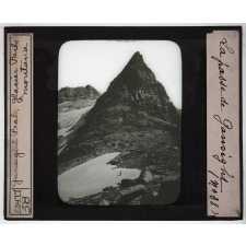 Géographie divers. Gunsight Peak. Glacier Park. Montana. La passe de Gansight.