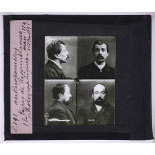 L'Anthropométrie appliquée à l'identification judiciaire - système A. Bertillon. Types de dissemblances photographiques (mars 1884 - octobre 1896).