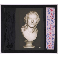 Goethe (II). Schiller 1794. Marmorbüste von H. Dannecker, Weimar, Landeslibliotek. Schiller 1794. Buste en marbre de H. Dannecker. Weimar, Bibliothèque régionale.