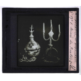 L'Art russe. II - L'art populaire. Candélabre et encensoir 16e-17e siècle. Musée de Rostov.