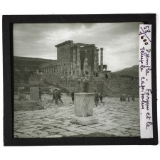 Algérie, Tunisie, Maroc. Djemila. Forum et le Temple capitolin.