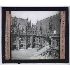 Monuments. Rouen. Le Palais de Justice. France.
