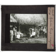 Canal de Panama. Matachin. Groupe d'indigènes.