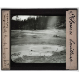 Géographie divers. Boiling Spring, Yellowstone Colorado. Source bouillante.
