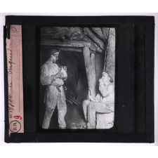 Le Travail au fond d'une houillère. Le briquet.