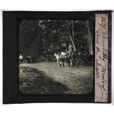 La Chasse. Chantilly. Rendez-vous de chasse.