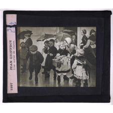 Les Peintres de la vie moderne. Jean Geoffroy. Une sortie de classe.