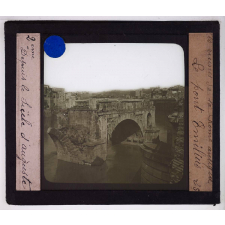 Les Ruines de la Rome antique depuis le siècle d'Auguste. Le pont Emilius.