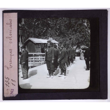 Expo 1900. Troupes coloniales.