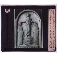 La Civilisation byzantine. Romain 4 et Eudoxie couronnés par le Christ. XIe s.
