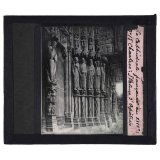La Cathédrale française au XIIIe siècle. Chartres. Statues d'Apôtres.
