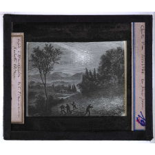 Météorologie. Chute d'un Aérolithe en plein jour d'après L'Atmosphère de C. Flammarion - Hachette éditeur.