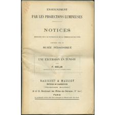 Une Excursion en Tunisie. Notices sur les vues. 