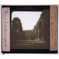 Les Ruines de la Rome antique depuis le siècle d'Auguste. Le tepidarium.