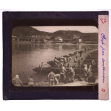 Les Travaux du génie dans un régiment de sapeurs mineurs. II. Manoeuvres de pontage. Pont par conversion.