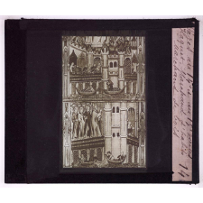 Paris au XIVè et XVè siècle. Haquet. Marchand d'habits. Marchand de bois.