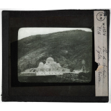 Les Iles égéennes. Ile de Santorin, l'église de Périssa.
