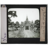 Siam. Entrée de la pagode de Prakéa.