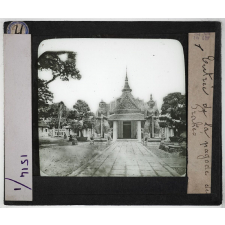 Siam. Entrée de la pagode de Prakéa.