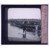 Passage des rivières militaire. Infanterie passant la Meurthe à gué, Busseville.